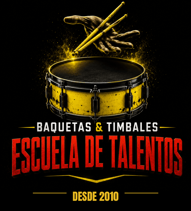 Baquetas y Timbales — Escuela de Talentos